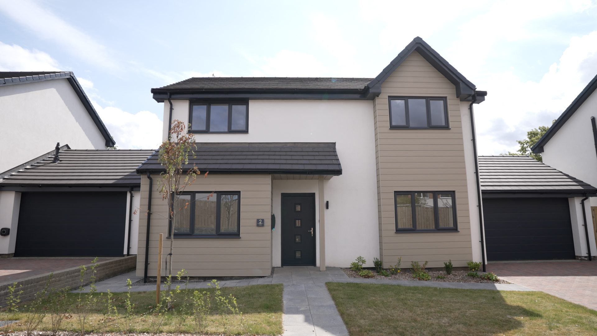 Image of house with attached garage
