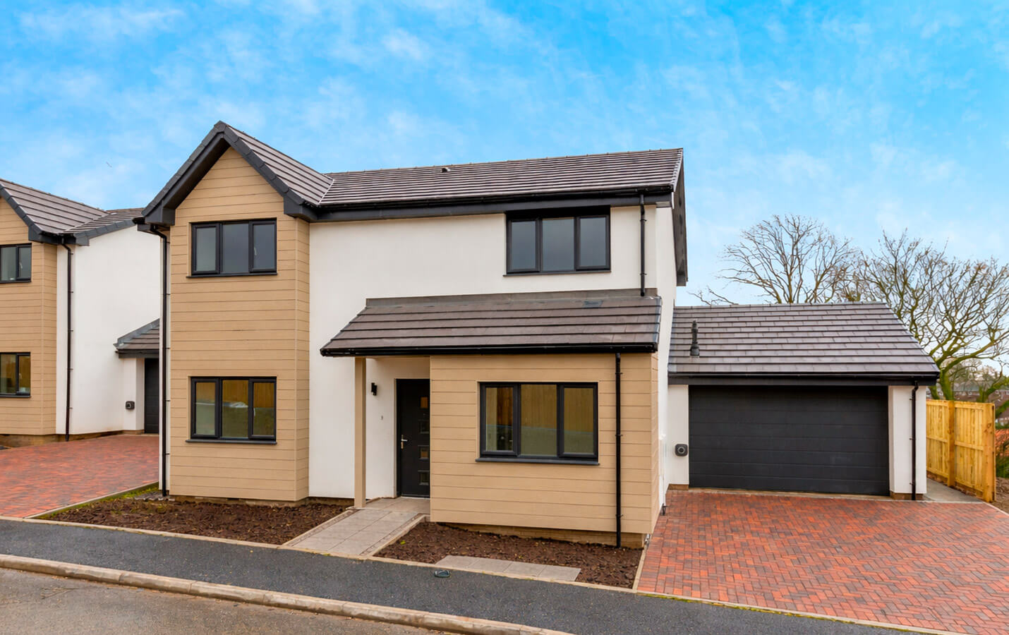 Contemporary detached homes in a JTLH residential development